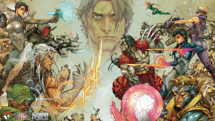 Cyber Force Comic Cyber Force/Hunter-Killer HD Desktop Wallpaper | Background Image