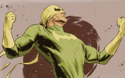 Comic Iron Fist HD Desktop Wallpaper | Background Image