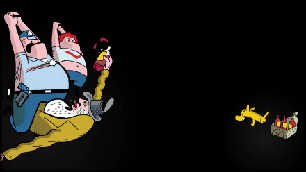 video game Detective Case and Clown Bot in: Murder in the Hotel Lisbon HD Desktop Wallpaper | Background Image