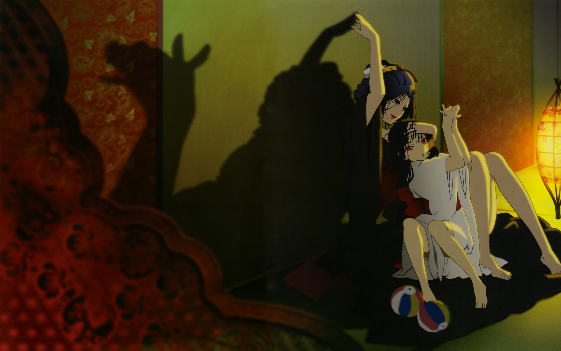 地狱少女高清壁纸 桌面背景 19x10