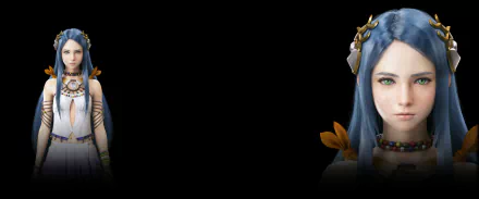 HD PC desktop wallpaper featuring a character from the video game Final Fantasy XIII-2, showcasing detailed art with a dark background and vibrant accents.