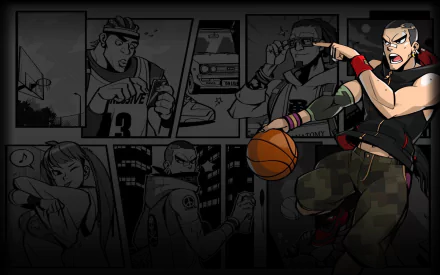 video game FreeStyle2: Street Basketball HD Desktop Wallpaper | Background Image