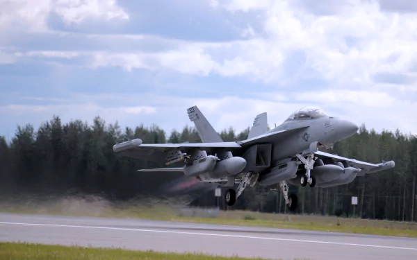 military Boeing EA-18G Growler HD Desktop Wallpaper | Background Image