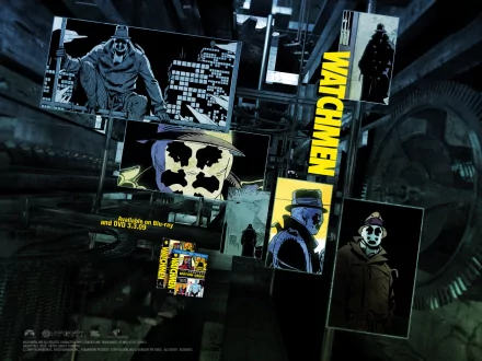 Rorschach Comic Watchmen HD Desktop Wallpaper | Background Image