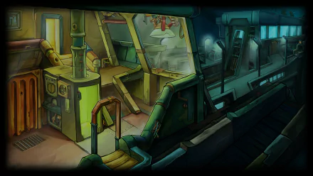 video game Goodbye Deponia HD Desktop Wallpaper | Background Image