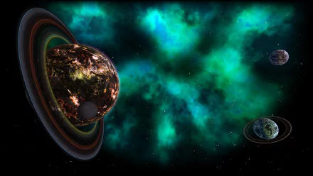 video game Gravity Core - Braintwisting Space Odyssey HD Desktop Wallpaper | Background Image