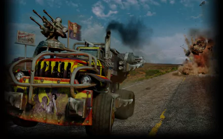 video game Hard Truck: Apocalypse Rise Of Clans / Ex Machina: Meridian HD Desktop Wallpaper | Background Image