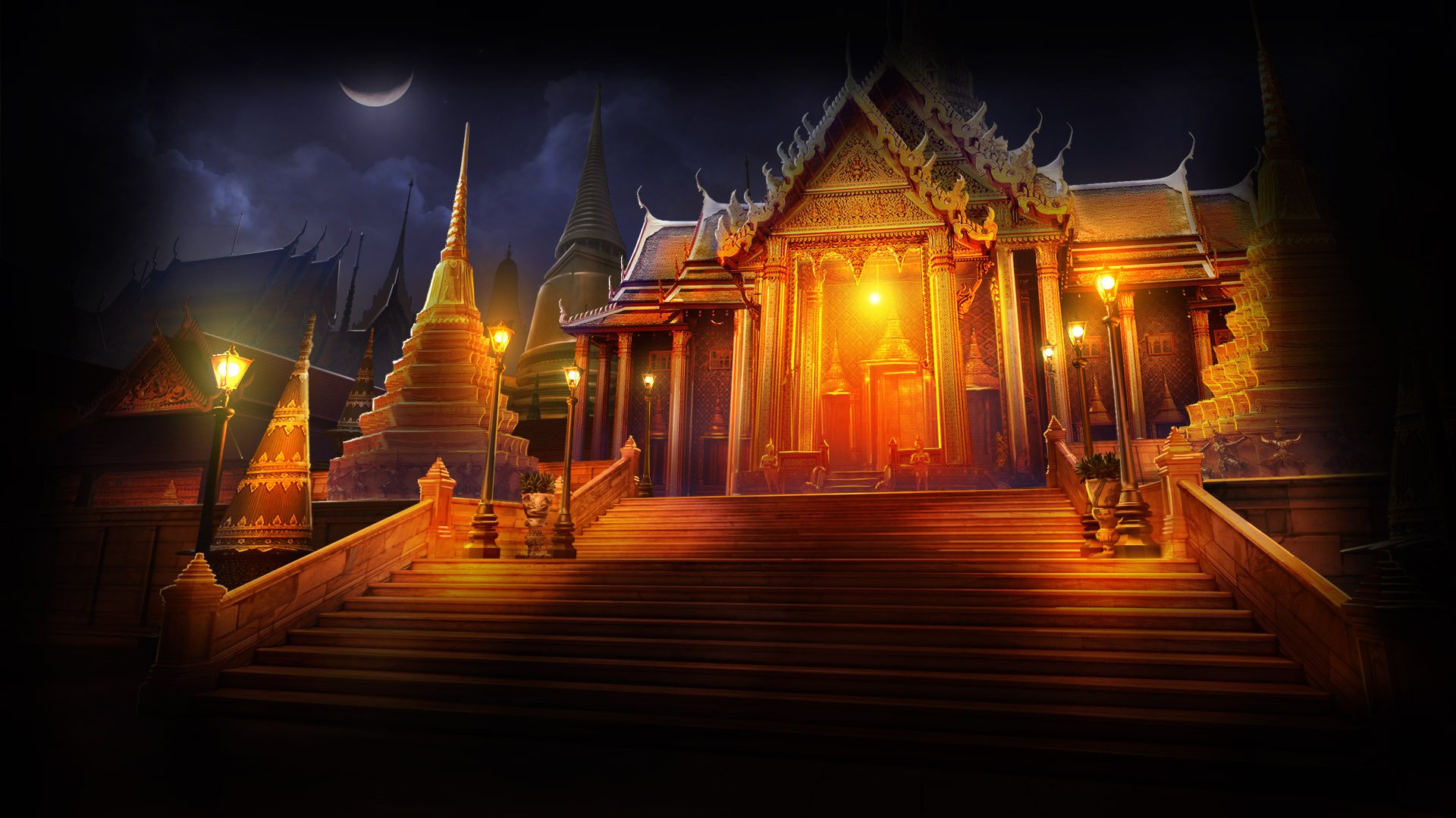 Святилище 2. Wat Phra entrance.