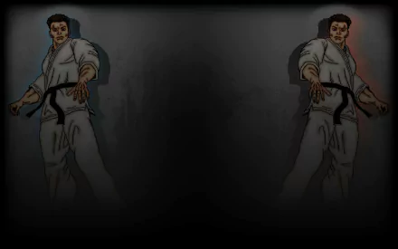 video game Karate Master 2 Knock Down Blow HD Desktop Wallpaper | Background Image