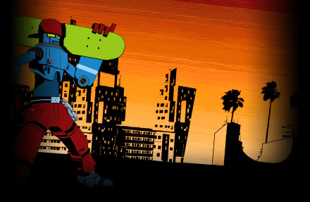video game Lethal League HD Desktop Wallpaper | Background Image