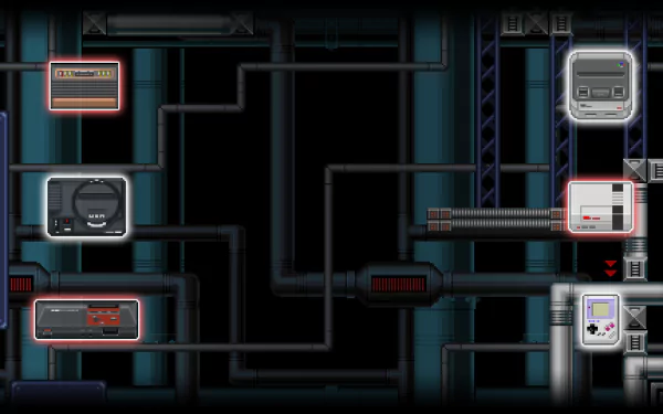 video game Life of Pixel HD Desktop Wallpaper | Background Image