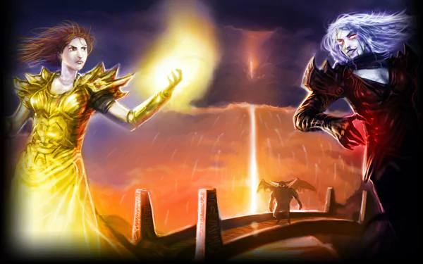 video game Lilly and Sasha: Curse of the Immortals HD Desktop Wallpaper | Background Image