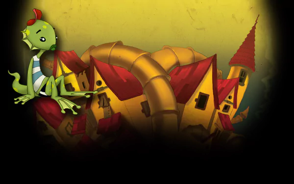 video game May’s Mysteries: The Secret of Dragonville HD Desktop Wallpaper | Background Image