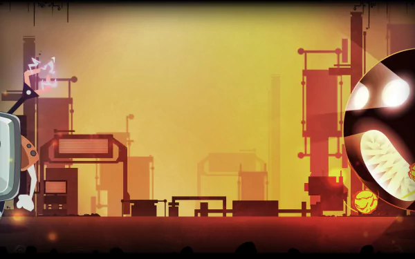 video game Mechanic Escape HD Desktop Wallpaper | Background Image