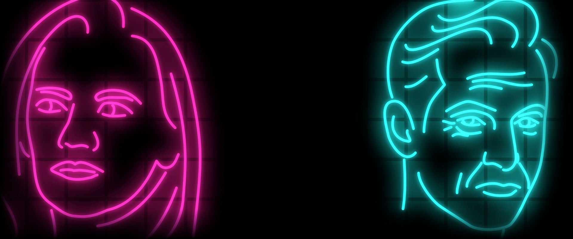 Neon Game Background