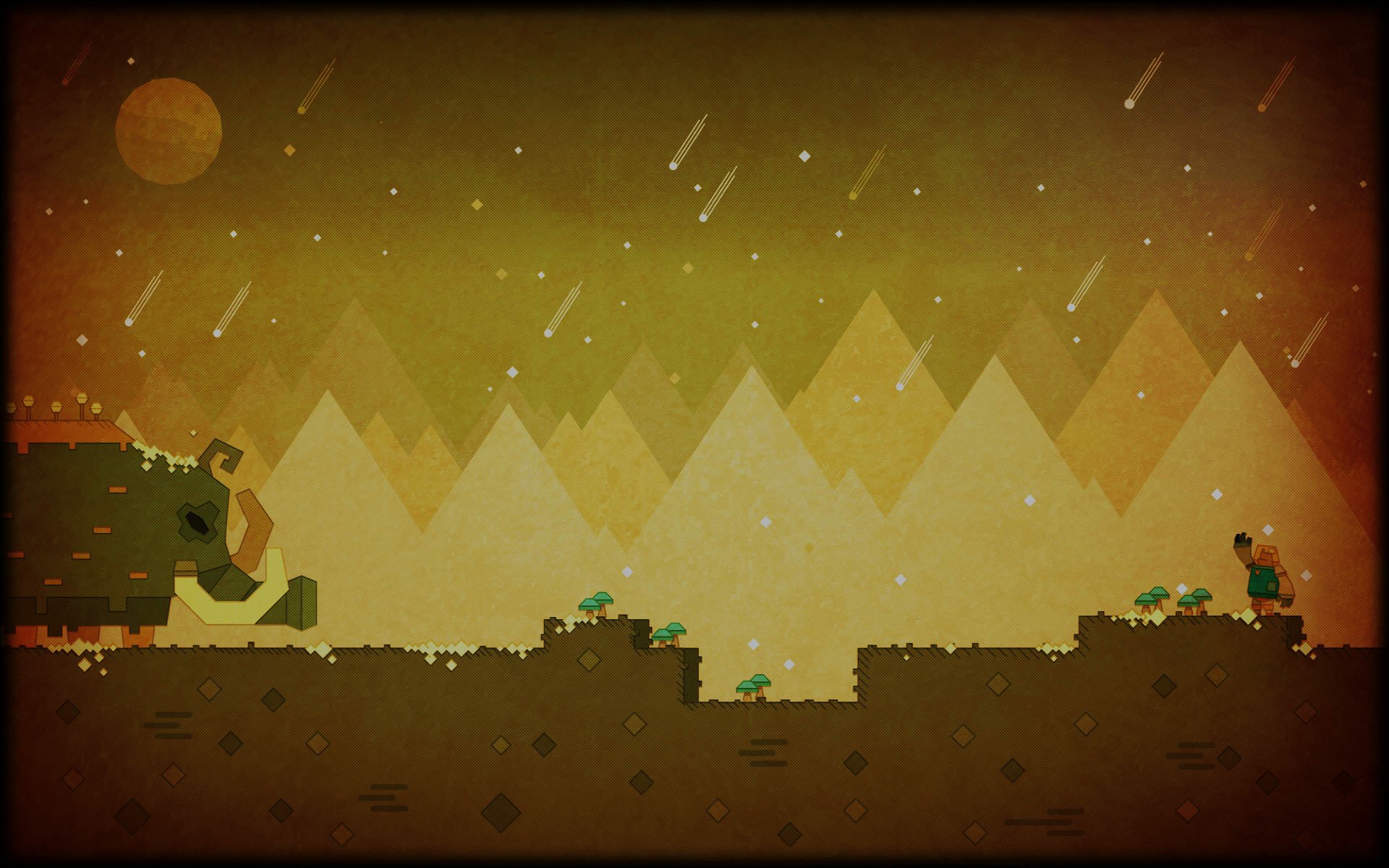 Download Video Game Nom Nom Galaxy HD Wallpaper