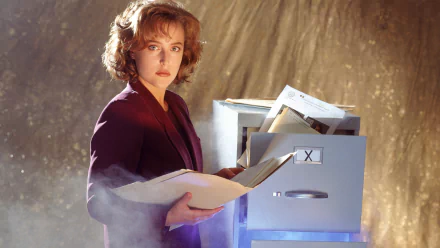 Gillian Anderson TV Show The X-Files HD Desktop Wallpaper | Background Image
