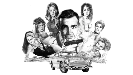 James Bond Sean Connery movie Thunderball HD Desktop Wallpaper | Background Image