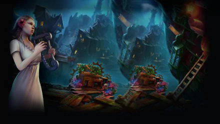 video game Nightmares from the Deep 3: Davy Jones HD Desktop Wallpaper | Background Image