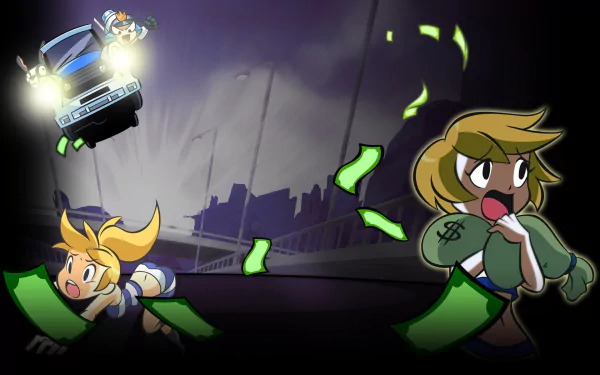 video game Mighty Switch Force! Hyper Drive Edition HD Desktop Wallpaper | Background Image