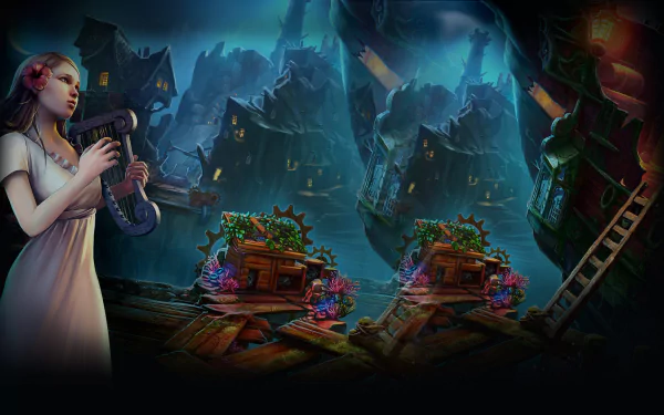 video game Nightmares from the Deep 3: Davy Jones HD Desktop Wallpaper | Background Image