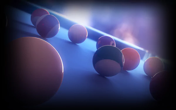 video game Pure Pool HD Desktop Wallpaper | Background Image