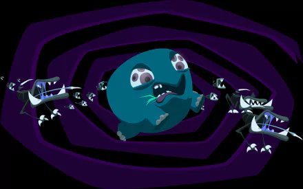 video game Schrödinger's Cat and the Raiders of the Lost Quark HD Desktop Wallpaper | Background Image