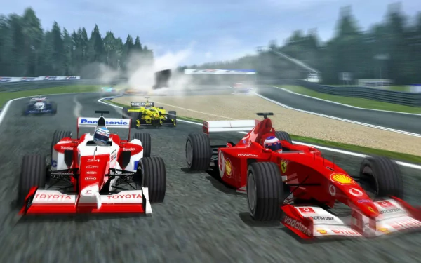 video game F1 Career Challenge HD Desktop Wallpaper | Background Image