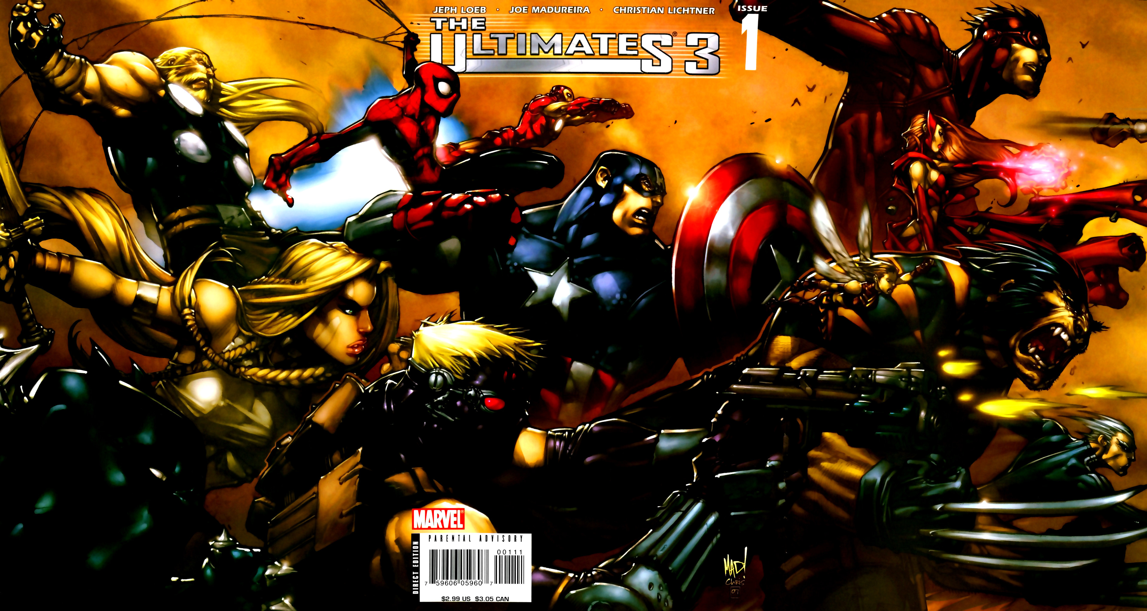 Comics The Ultimates 3 Wallpaper