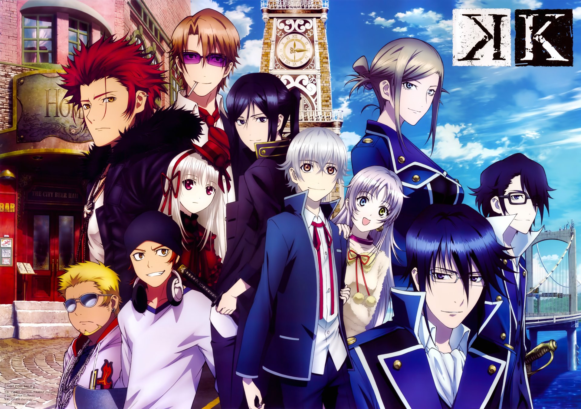 K Project Anime 4K Ultra HD Wallpaper