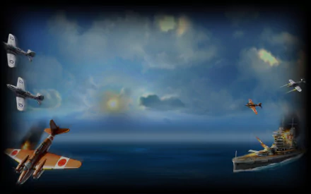 video game Sid Meier's Ace Patrol: Pacific Skies HD Desktop Wallpaper | Background Image