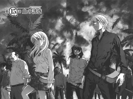 Masahito Date Masashi Miyamoto Kiyoshi Taira Kōsuke Kira Nobutaka Oda Himiko (Btooom!) Ryōta Sakamoto Anime Btooom! HD Desktop Wallpaper | Background Image