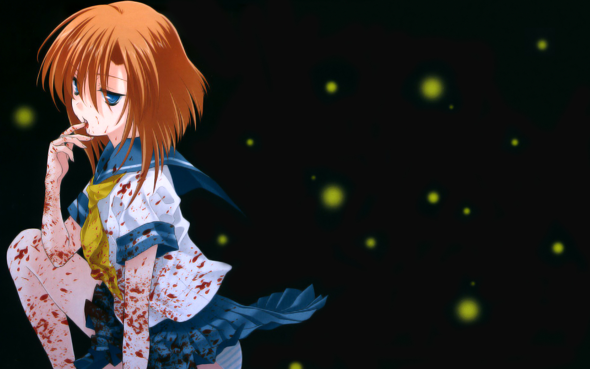 Download Rena Ryūgū Anime Higurashi When They Cry HD Wallpaper