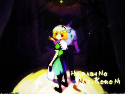 Hōjō Satoko Anime Higurashi When They Cry HD Desktop Wallpaper | Background Image