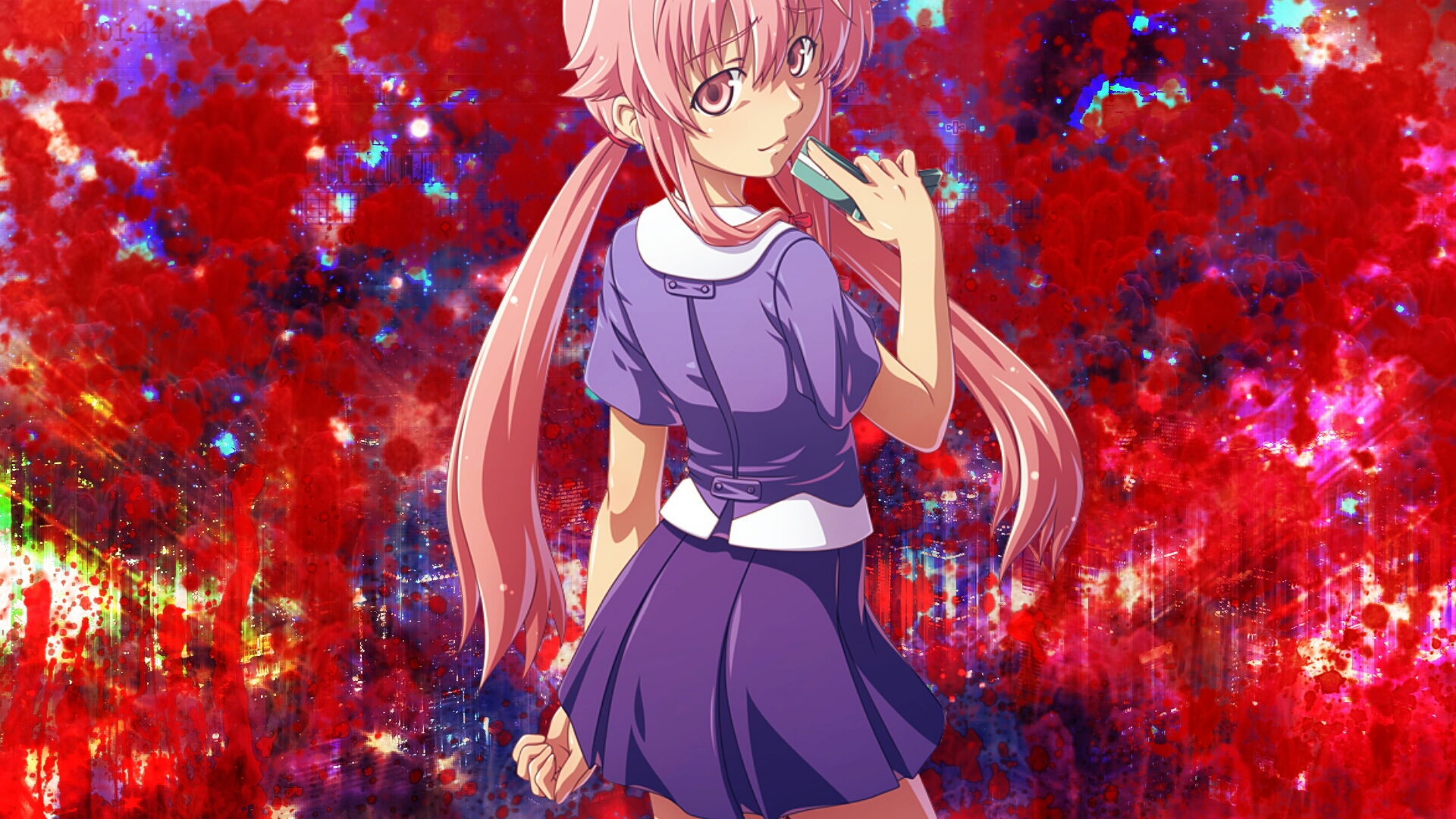 Yuno Gasai - Mirai Nikki | Poster