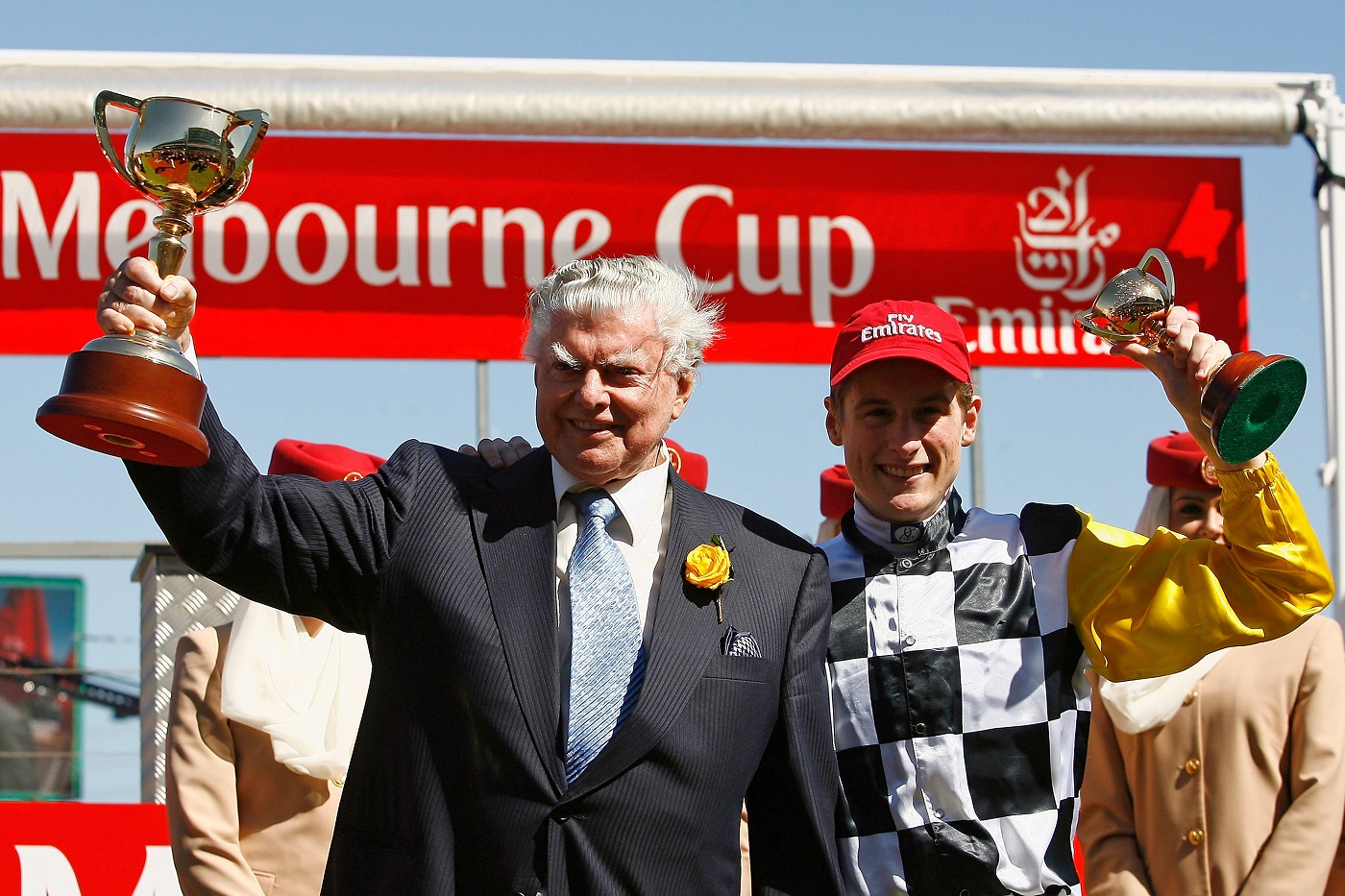 Emirates Melbourne Cup in 2008 by Quinn Rooney
