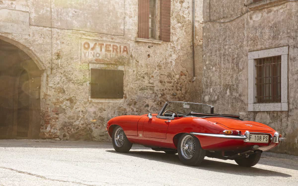 vehicle Jaguar E-Type HD Desktop Wallpaper | Background Image