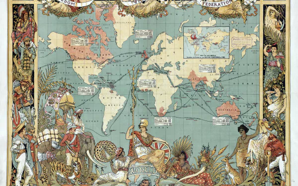 Misc world map HD Desktop Wallpaper | Background Image