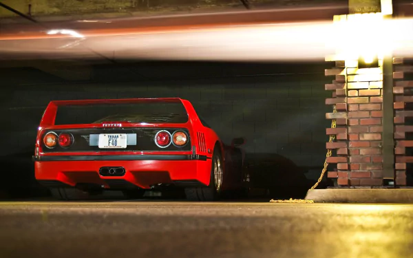 vehicle Ferrari F40 HD Desktop Wallpaper | Background Image
