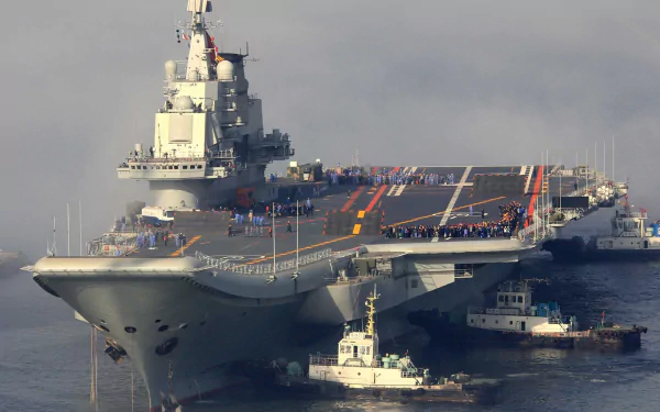 aircraft carrier warship military Chinese aircraft carrier Liaoning HD Desktop Wallpaper | Background Image