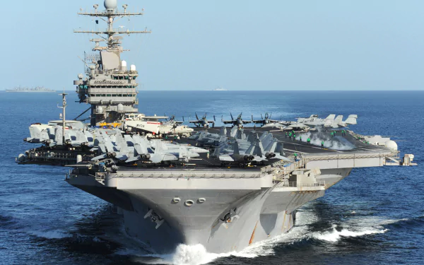 warship aircraft carrier military USS Abraham Lincoln (CVN-72) HD Desktop Wallpaper | Background Image