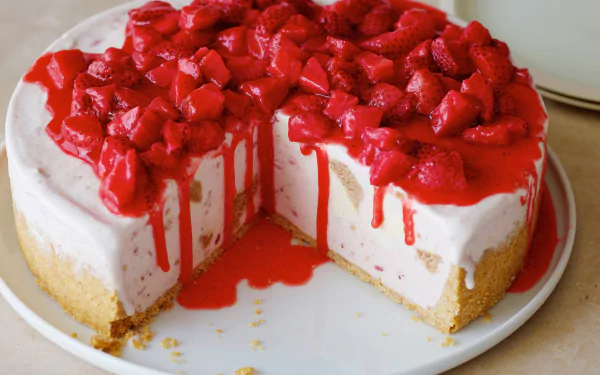  Strawberry Cheesecake