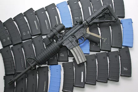 man made Colt AR-15 HD Desktop Wallpaper | Background Image