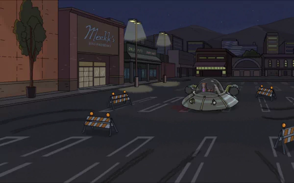 Space Cruiser (Rick and Morty) Summer Smith TV Show Rick and Morty HD Desktop Wallpaper | Background Image