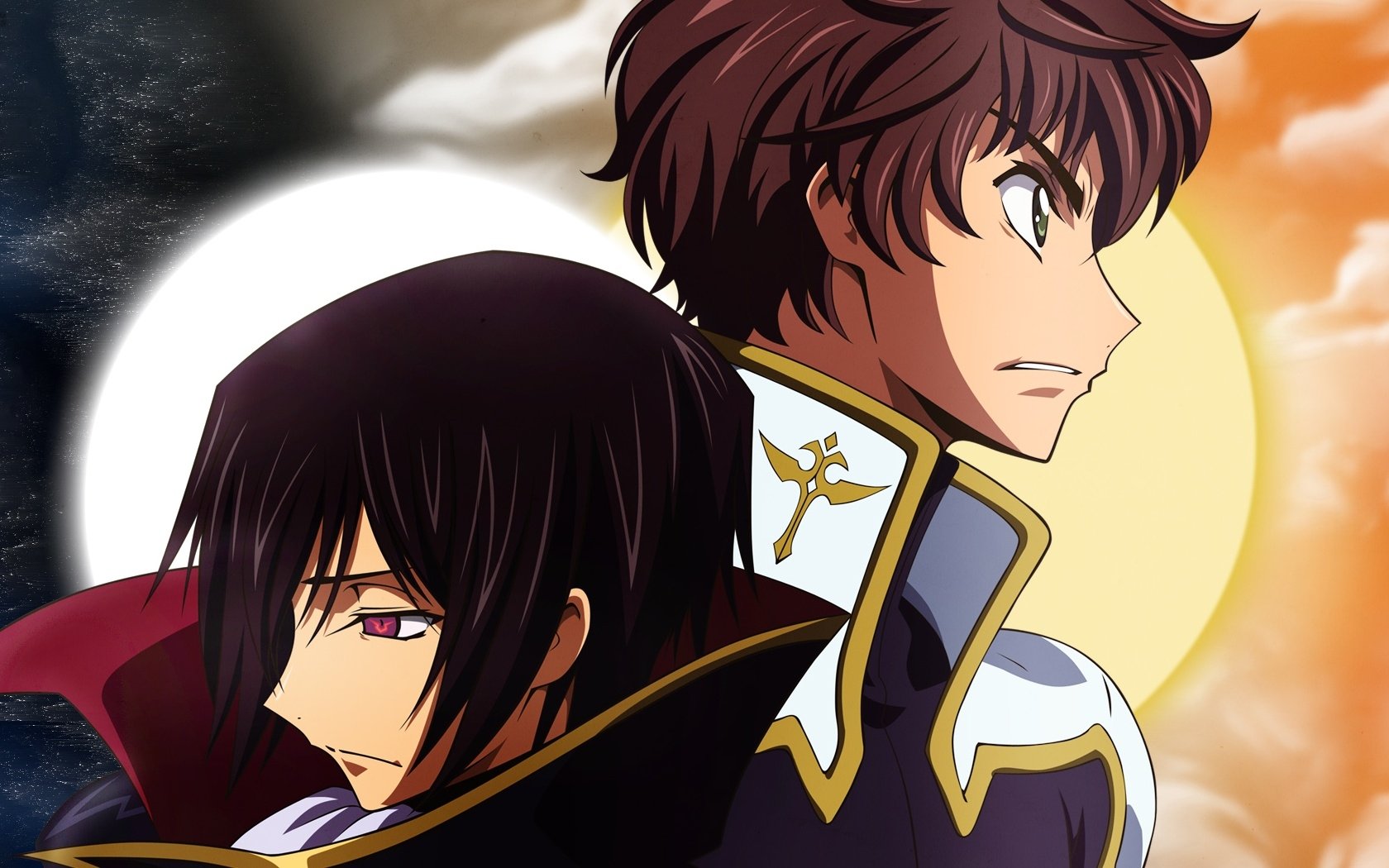 Download Suzaku Kururugi Lelouch Lamperouge Anime Code Geass Wallpaper ...
