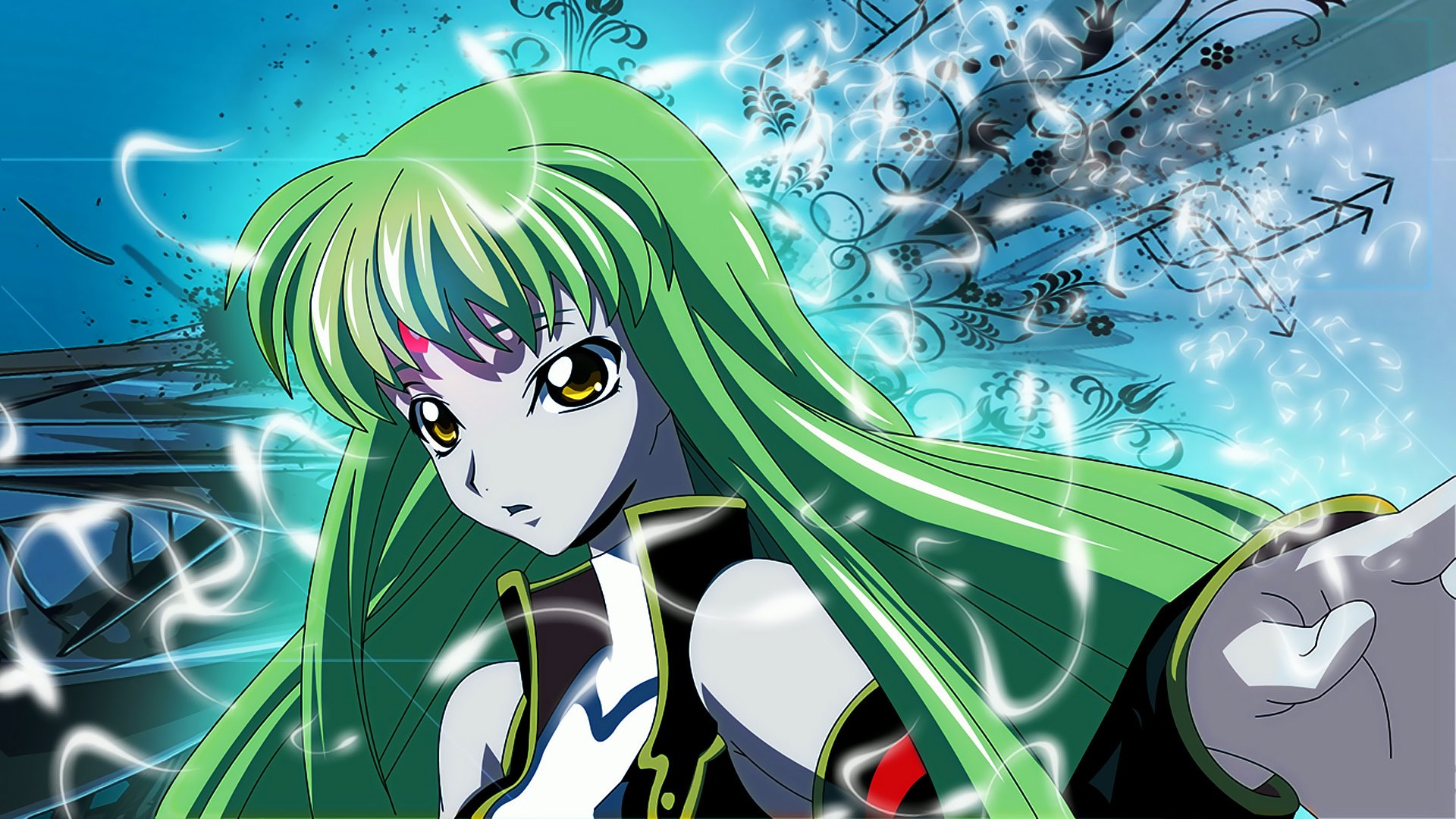 C.C. (2340x1080 563 kB.) in 2023  Code geass, Anime images, Coding