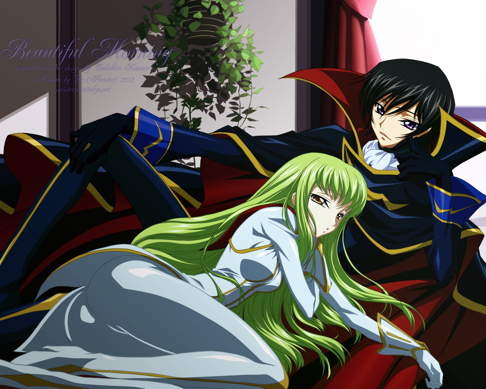 Download Lelouch Lamperouge C.C. (Code Geass) Anime Code Geass HD Wallpaper by Painter