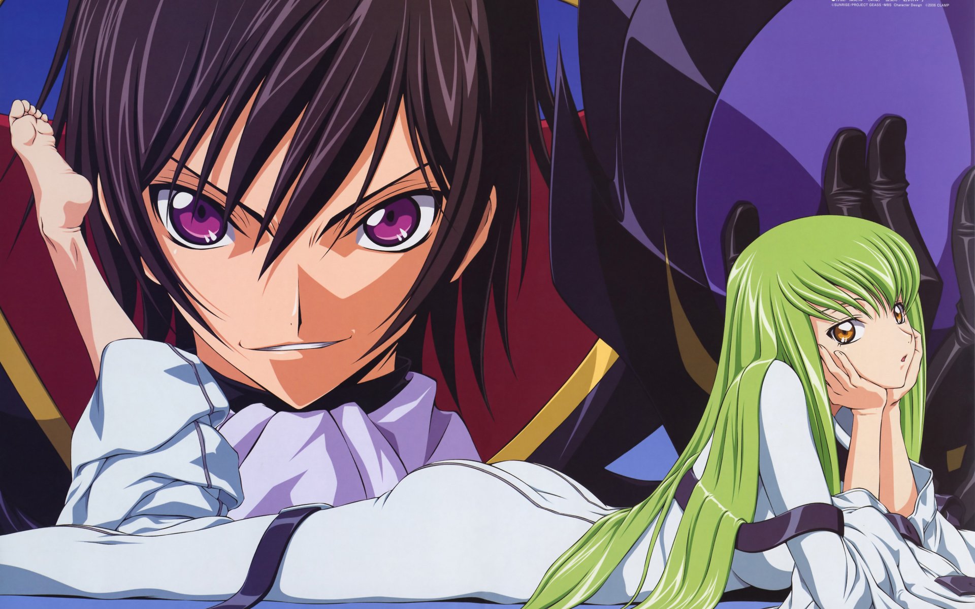 Download C.C. (Code Geass) Lelouch Lamperouge Anime Code Geass 4k Ultra HD Wallpaper