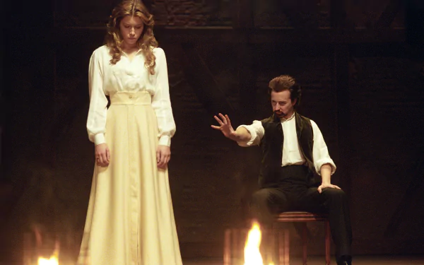 Edward Norton Jessica Biel movie The Illusionist HD Desktop Wallpaper | Background Image