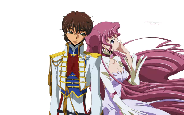Euphemia Li Britannia Suzaku Kururugi Anime Code Geass HD Desktop Wallpaper | Background Image